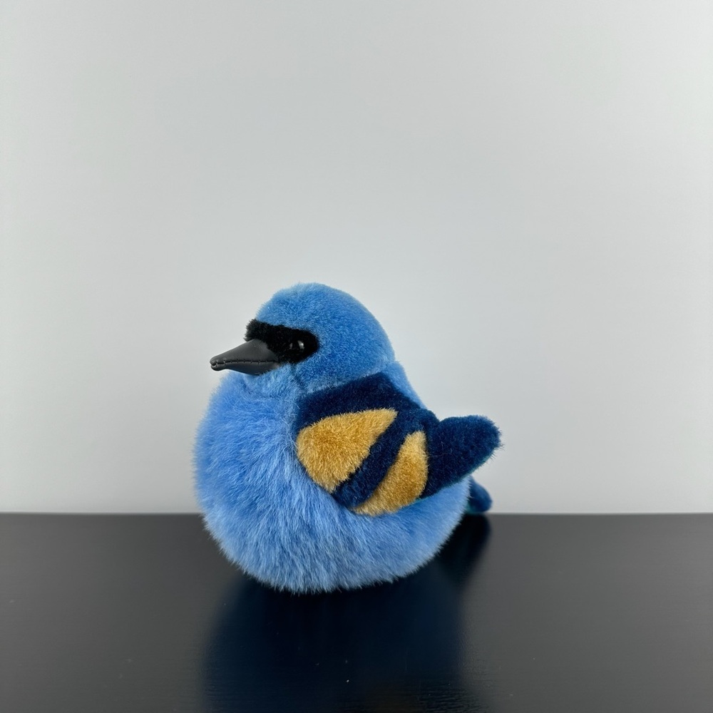 Wild Republic K&M Audubon Blue Grosbeak Bird 6” Plush Sound Does Not Work